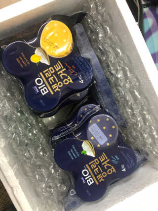 [매일 바이오] 생크림요거트 플레인 12개 + 유자 12개 — 5점을 준 리뷰어가 2019년 7월 올린 사용 사진