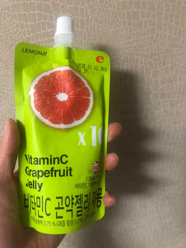 레모나 비타민C 곤약젤리 2종 리뷰 사진