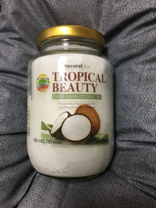 트로피칼뷰티 엑스트라버진 코코넛오일 450ml — 4.5점을 준 리뷰어가 2017년 2월 올린 사용 사진