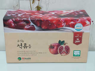 [하이헬스] 정말 진하고 맛있는 유기농 석류즙 30포 — 5점을 준 리뷰어가 2019년 11월 올린 사용 사진