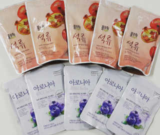 [풀무원] 마시는 건강밸런스 석류 — 4점을 준 리뷰어가 2018년 1월 올린 사용 사진