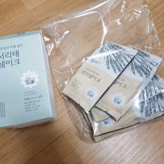 [착한습관]건강한 한끼, 귀리 쉐이크와 서리태 쉐이크 — 4.5점을 준 리뷰어가 2019년 8월 올린 사용 사진