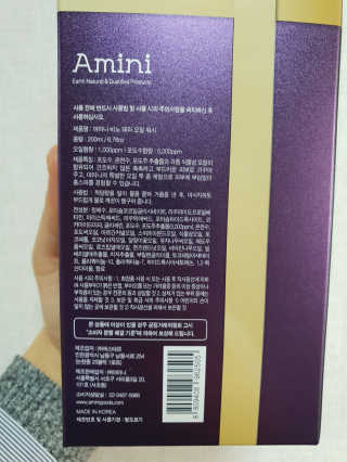 아미니 비노테라 오일워시 400ml 대용량 — 4점을 준 리뷰어가 2018년 12월 올린 사용 사진