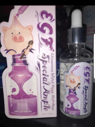 엘리자베카 Elizavecca Witch Piggy Hell-pore EGF 스페셜 앰플 — 5점을 준 리뷰어가 2018년 6월 올린 사용 사진