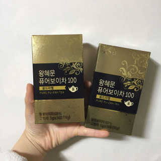 넥스트비티 왕혜문 퓨어 보이차 100 골드라벨 — 4.83점을 준 리뷰어가 2017년 12월 올린 사용 사진