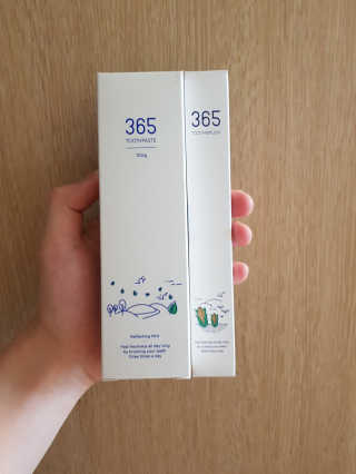 심플리스트 365치약+365칫솔 — 5점을 준 리뷰어가 2018년 4월 올린 사용 사진