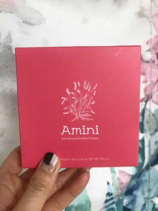아미니 아쿠아 프로텍터 선쿠션 — 5점을 준 리뷰어가 2019년 4월 올린 사용 사진