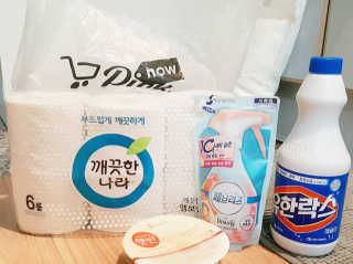 [강남,강서지역 한정]온라인편의점 나우픽 2만원 쿠폰 — 5점을 준 리뷰어가 2019년 3월 올린 사용 사진