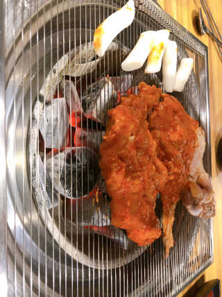 [춘여닭숯불닭갈비] 닭갈비 무한 2인+치즈퐁듀+음료수 — 5점을 준 리뷰어가 2019년 6월 올린 사용 사진