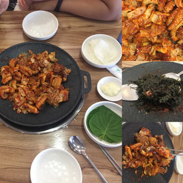 [쭈퐁] 치즈쭈꾸미 2인or삼겹쭈꾸미 2인+볶음밥 리뷰 사진