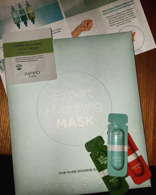 아이뽀 모든 피부 타입을위한 AIPPO Expert Hydrating Mask — 4.67점을 준 리뷰어가 2018년 3월 올린 사용 사진