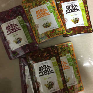 아우노그라노 오리지날, 진짜 베리, 진짜 카카오 — 2.5점을 준 리뷰어가 2018년 1월 올린 사용 사진