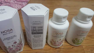 HOSA BODY WASH+BODY LOTION — 5점을 준 리뷰어가 2018년 4월 올린 사용 사진