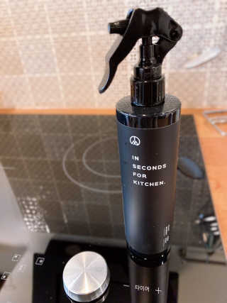 PEACE MOMENT 피스모먼트 인세컨즈포키친 320mL 천연살균소독제 — 5점을 준 리뷰어가 2019년 2월 올린 사용 사진