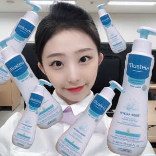 무스텔라 이드라 베베 바디 로션 — 5점을 준 리뷰어가 2018년 9월 올린 사용 사진