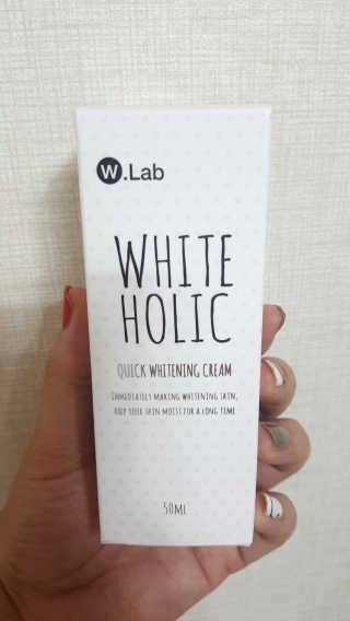 더블유랩 화이트홀릭 50ml — 4.17점을 준 리뷰어가 2018년 7월 올린 사용 사진