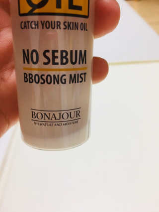 보나쥬르 노세범 뽀송 미스트 50ml — 4.17점을 준 리뷰어가 2018년 6월 올린 사용 사진