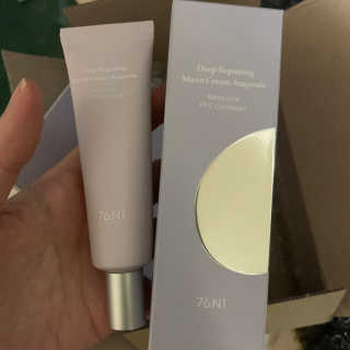 [76N1]딥 리페어링 마이크로 크림앰플 — 3.5점을 준 리뷰어가 2019년 12월 올린 사용 사진