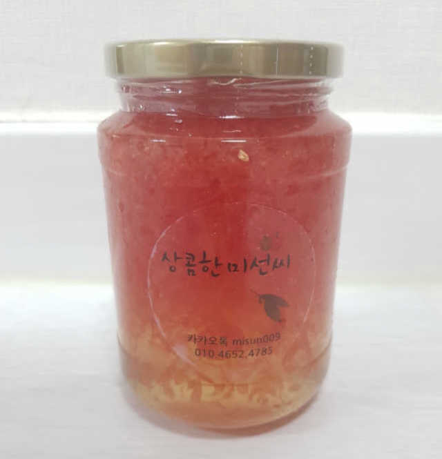 [수제과일청]레몬청 자몽청 리뷰 사진
