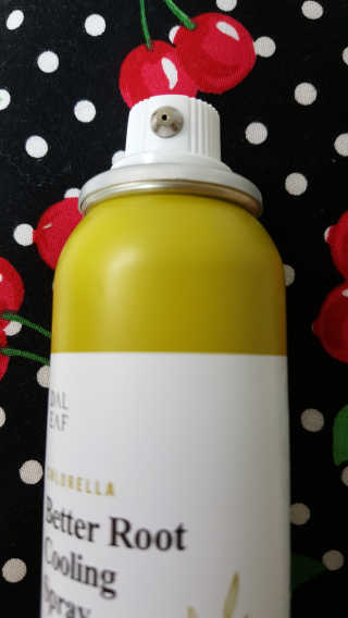 달리프 클로렐라 베러 루트 쿨링 스프레이 100ml — 5점을 준 리뷰어가 2019년 8월 올린 사용 사진