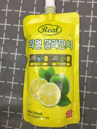 장수농가 리얼깔라만시 — 4.33점을 준 리뷰어가 2018년 6월 올린 사용 사진