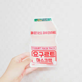 스킨스보니 요거트 마스크팩 — 4점을 준 리뷰어가 2017년 7월 올린 사용 사진