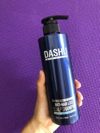 다슈코리아 다슈 데일리 한방 두피 골드 샴푸 500ml — 5점을 준 리뷰어가 2018년 5월 올린 사용 사진
