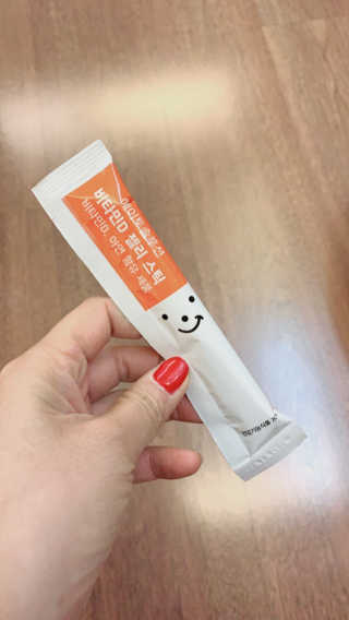 에이토솔루션 비타민D 젤리 스틱 — 4점을 준 리뷰어가 2019년 3월 올린 사용 사진