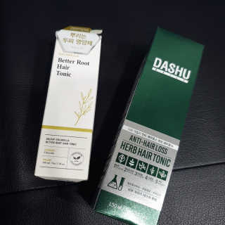 다슈코리아 다슈 데일리 안티 헤어로스 허브 헤어토닉 150ml — 5점을 준 리뷰어가 2020년 1월 올린 사용 사진