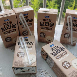 헤이미스터브라운 [매일유업] 헤이 미스터브라운 12개입 — 5점을 준 리뷰어가 2019년 8월 올린 사용 사진