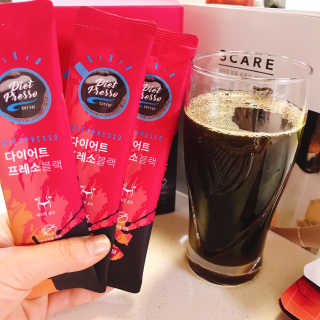 프리미엄 다이어트커피,  쓰리케어 다이어트프레소 — 4점을 준 리뷰어가 2019년 2월 올린 사용 사진