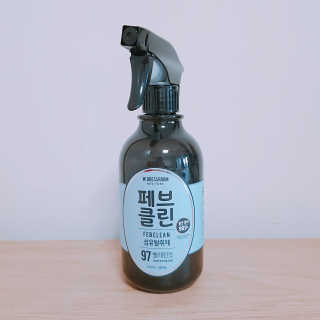 더블유드레스룸 페브클린 500ml — 5점을 준 리뷰어가 2018년 11월 올린 사용 사진