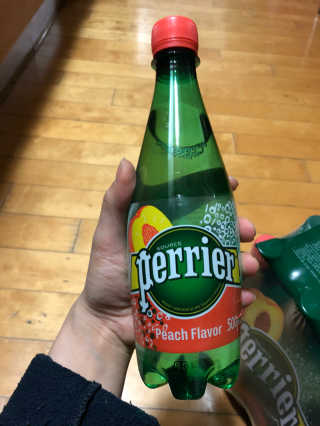 페리에 피치 500ml PET — 5점을 준 리뷰어가 2019년 11월 올린 사용 사진
