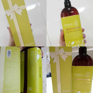 아미니 비노테라 오일워시 400ml 대용량 — 5점을 준 리뷰어가 2019년 7월 올린 사용 사진