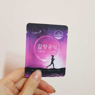 [감량공식] 다이어트 건강기능식품 — 3점을 준 리뷰어가 2020년 1월 올린 사용 사진