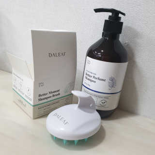 달리프 베러 퍼퓸 샴푸 1000ml 레이니데이 or 일랑로즈 — 4점을 준 리뷰어가 2020년 2월 올린 사용 사진