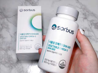 소버스 식물성 오메가3 DHA 600 — 5점을 준 리뷰어가 2020년 3월 올린 사용 사진