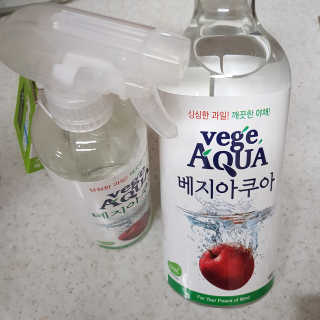 베지아쿠아 475ml + 리필 1000ml 1Set — 4점을 준 리뷰어가 2019년 7월 올린 사용 사진