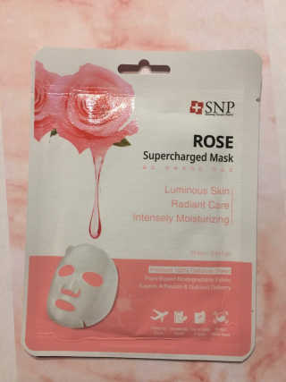 SNP Supercharged Mask_Rose Centifoli Flower — 4점을 준 리뷰어가 2019년 1월 올린 사용 사진
