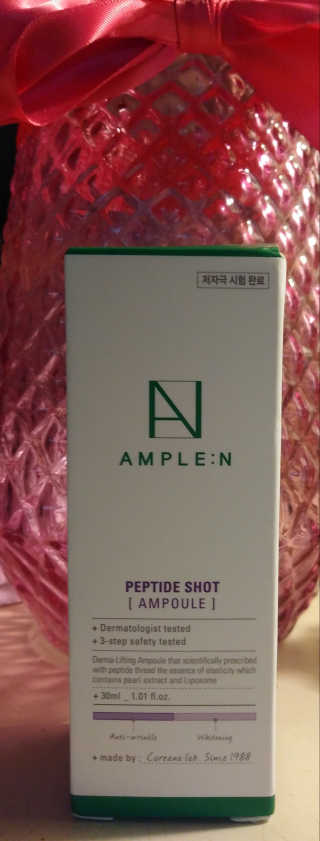 앰플엔 암 페트 펩티드 샷 AMPOULE — 5점을 준 리뷰어가 2019년 6월 올린 사용 사진