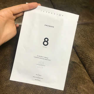 누메로 8 클리어링 모이스처 마스크팩 — 5점을 준 리뷰어가 2018년 7월 올린 사용 사진