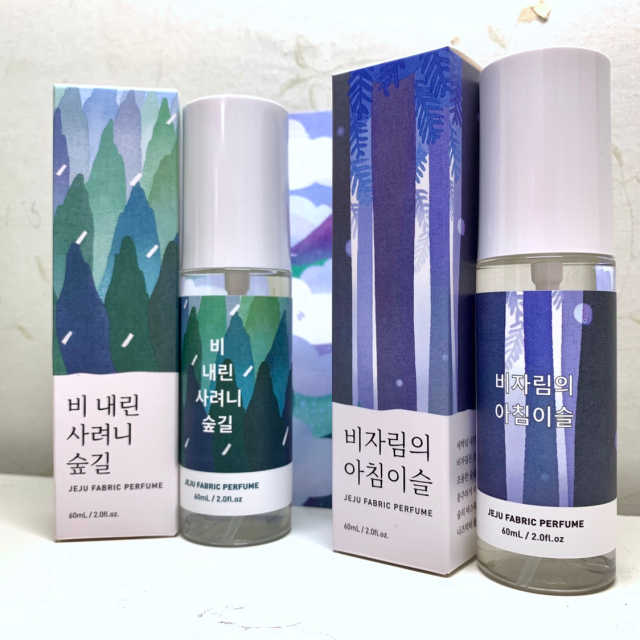 제주 패브릭 퍼퓸 60ml 8종 리뷰 사진