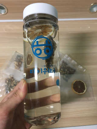 ㅎㅎ마이워터 ㅎㅎ 마이워터 과일워터팩+전용보틀_레몬오렌지 — 5점을 준 리뷰어가 2017년 9월 올린 사용 사진