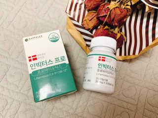 라플레 염창환 박사의 3세대 유산균, 인빅터스 프로 — 5점을 준 리뷰어가 2019년 11월 올린 사용 사진