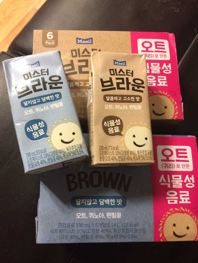 [매일유업] 헤이 미스터브라운 12개입 리뷰 사진