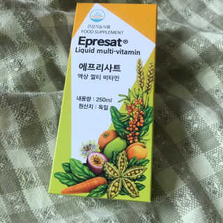 살루스 에프리사트 액상 멀티 비타민 — 4점을 준 리뷰어가 2019년 8월 올린 사용 사진