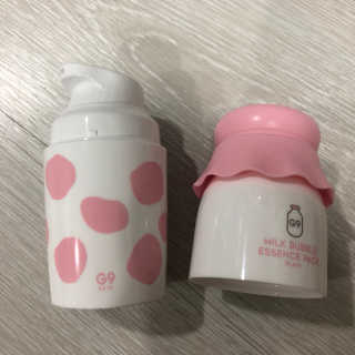 세안 필요 없는 지나인스킨 밀크 버블 에센스 팩 — 5점을 준 리뷰어가 2019년 11월 올린 사용 사진