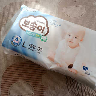 보솜이 리얼코튼 팬티형 — 5점을 준 리뷰어가 2019년 3월 올린 사용 사진