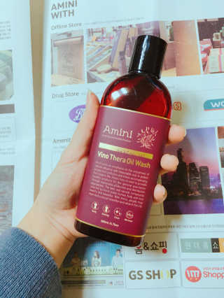 아미니 비노테라 오일워시 400ml 대용량 — 4.5점을 준 리뷰어가 2018년 2월 올린 사용 사진