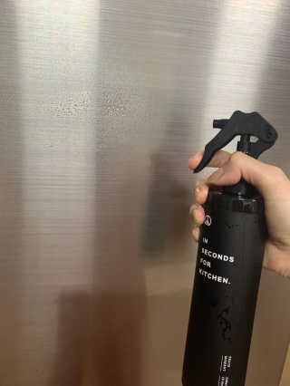 PEACE MOMENT 피스모먼트 인세컨즈포키친 320mL 천연살균소독제 — 4점을 준 리뷰어가 2019년 2월 올린 사용 사진